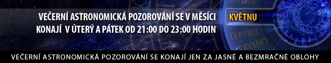 Pozorování v květnu