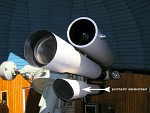 Sestava dalekohledů - pointační dalekohled