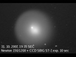 Newton 150/1200 + CCD SBIG ST-7, exp. 10 sec., 19:35 SEČ