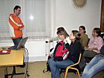 Polední přednáška 9.11.2006, žákyně 7. třídy ZŠ Sychrov.