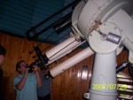 Příprava dalekohledu