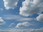 Cumulus humilis, Altocumulus (05-08-2011)