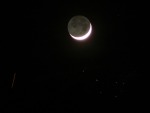ISS, Měsíc a Plejády