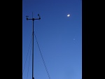 Měsíc, Venuše a meteostanice II - exp. 1 s.