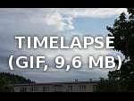 Timelapse 07:48-07:51 SELČ