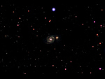 Spirální galaxie M51 v souhvězdí Honících psů