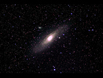 Spirální galaxie M31 v souhvězdí Andromedy