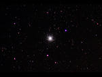 Kulová hvězdokupa M 13 v Herkulu, 17. 3. 2012