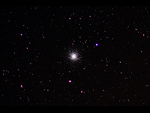 Kulová hvězdokupa M 13 v Herkulu, 17. 3. 2012