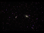 Galaxie M 81 a M 82 ve Velké medvědici, 17. 3. 2012