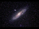 Galaxie M31 v souhvězdí Andromedy