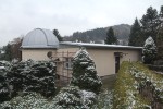 Rekonstruovaná hvězdárna a první sníh (14.11.)