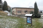 Rekonstruovaná hvězdárna a první sníh (14.11.)