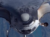 Raketoplán Discovery u ISS