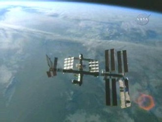 ISS po odletu raketoplánu Atlantis