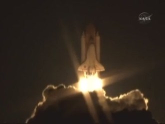 Start raketoplánu Endeavour STS-123