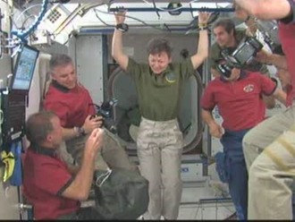 Posádka STS-123 na ISS