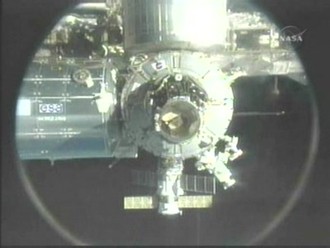 Odpojení STS-123 od ISS