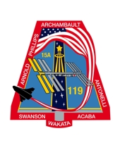 logo mise STS-119