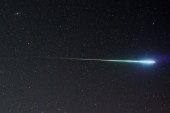 Meteor z roje Perseid
