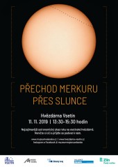 plakát - Přechod planety Merkur přes Slunce